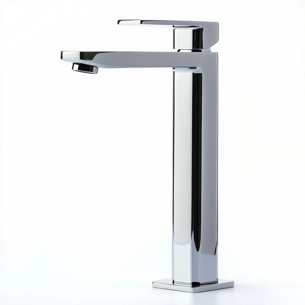 Robinet Mitigeur en Laiton Chromé pour Lavabo Hauteur 30 cm